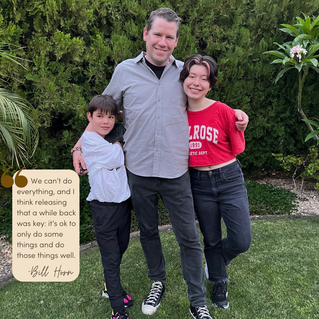 Father's Day Feature: Bill Horn On Navigating Loss and Releasing Expectations